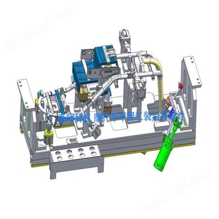 電動(dòng)車 摩托車車架骨架焊接夾具設(shè)計(jì)定制